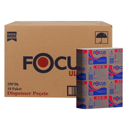 FOCUS GOLD DİSPENSER PEÇETE 250*18 PK